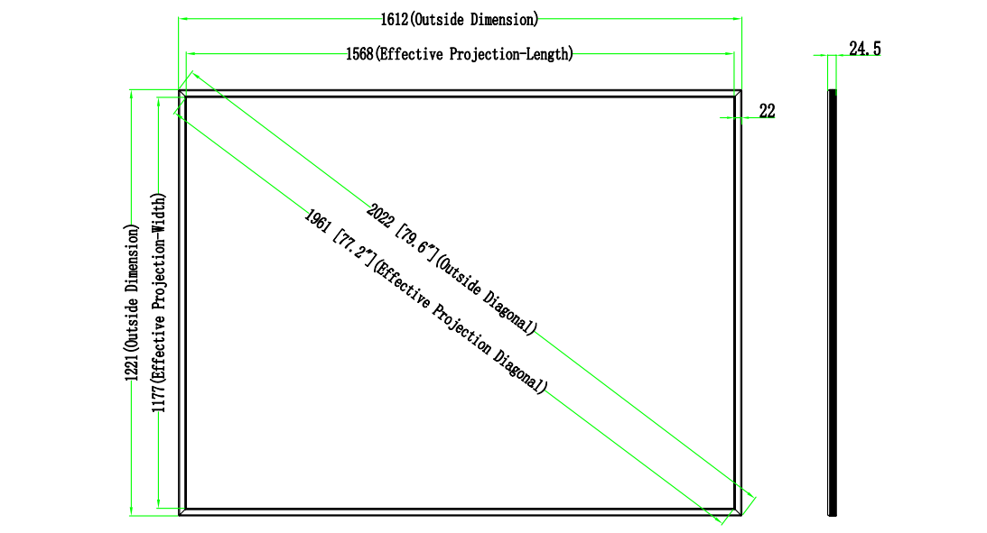 TG Whiteboard for Projection and Dry Erase(Optional)_iBoard