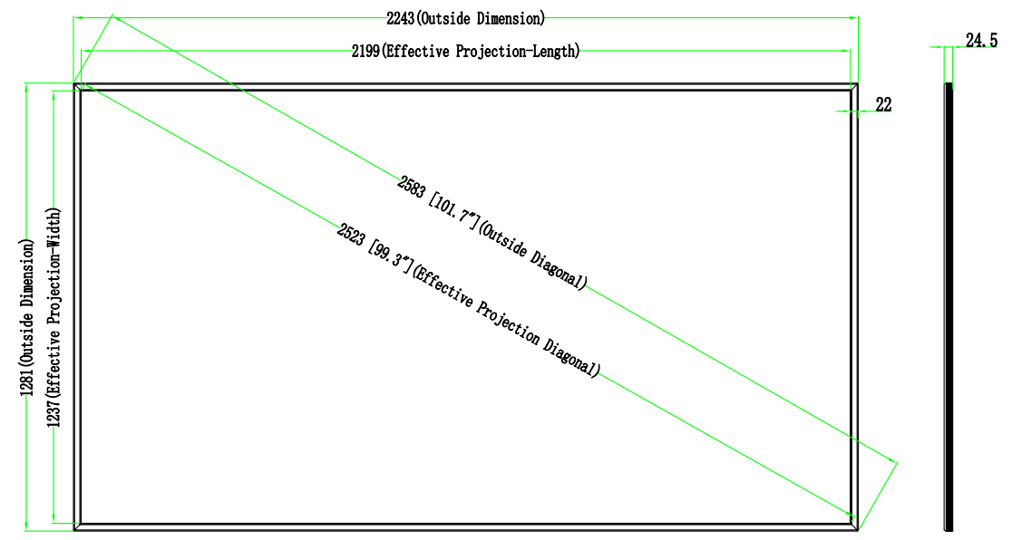 TG Whiteboard for Projection and Dry Erase(Optional)_iBoard